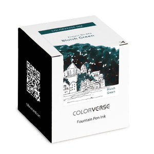 Colorverse | Project Series | Fountain Pen Ink | Bluish Green | 65ml - penpencilink
