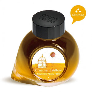 Colorverse | Project Series | Fountain Pen Ink | Ornament Yellow | 65ml - penpencilink