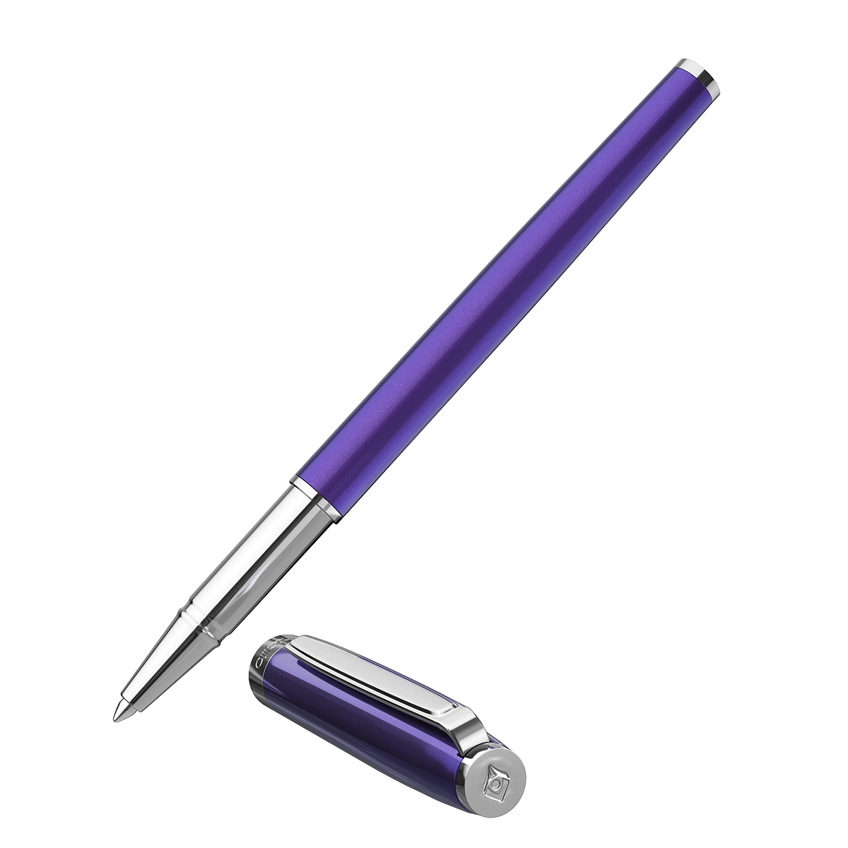 Intellio | Insignia | Indigo| Chrome | Roller Ball Pen