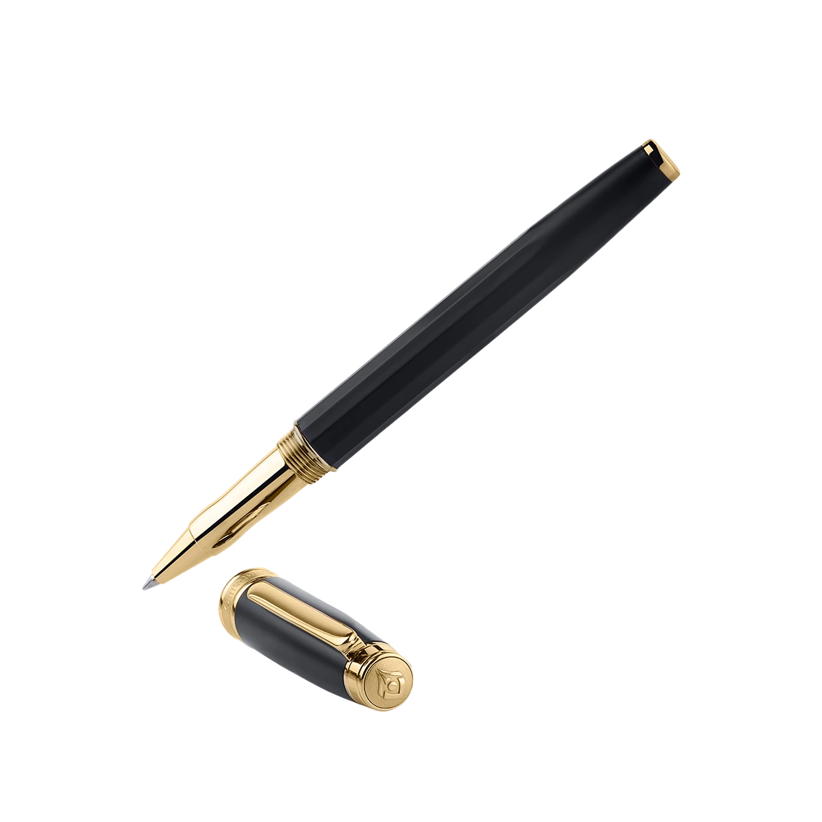 Intellio | Mystique | Black | Gold | Roller Ball Pen