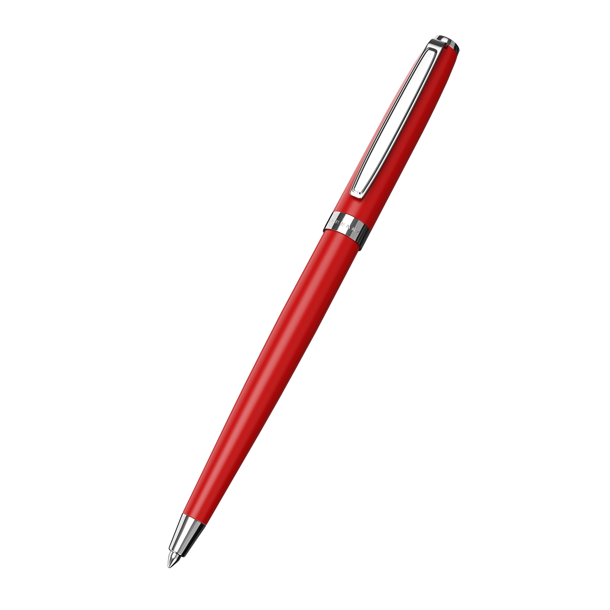 Intellio | Insignia | Red | Chrome | Ball Pen