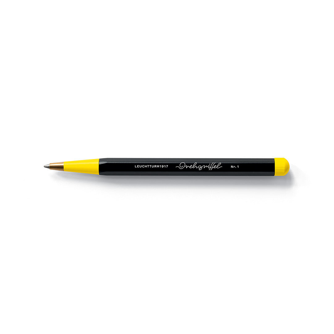 LEUCHTTURM1917 | Drehgriffel No. 1 Bauhaus Edition | Ball Pen | - Black/Lemon