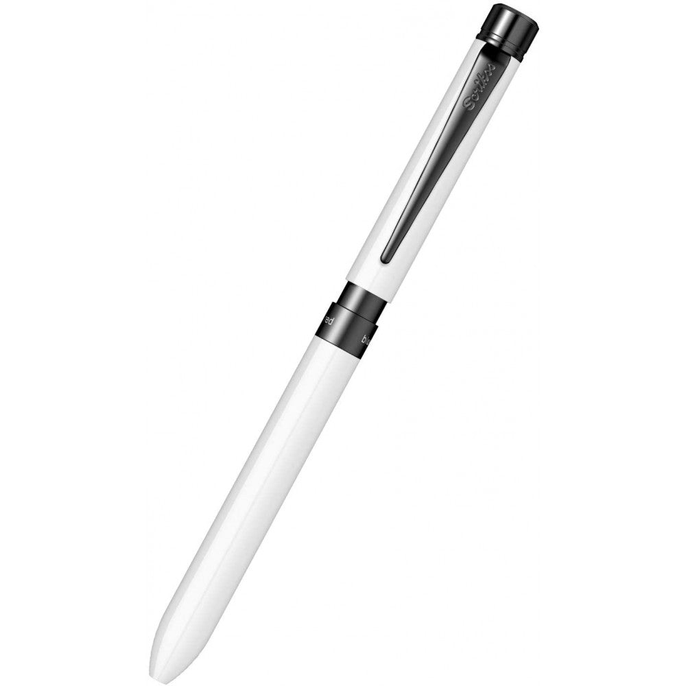 Scrikss Trio Sport 83 Multi Function Pen | Glossy White-BT