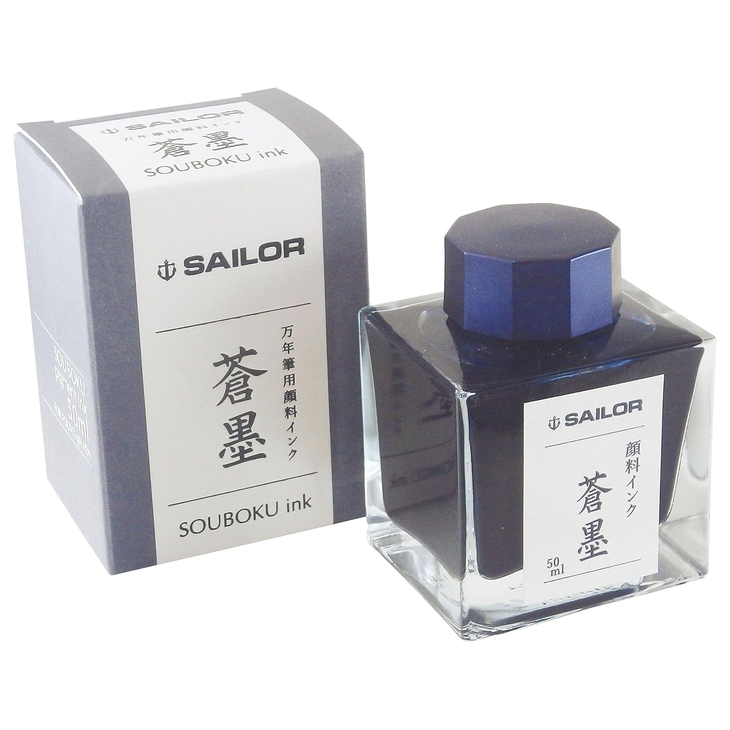 Sailor |50ml Bottled Ink |in Souboku Ultra Blue Pigmented