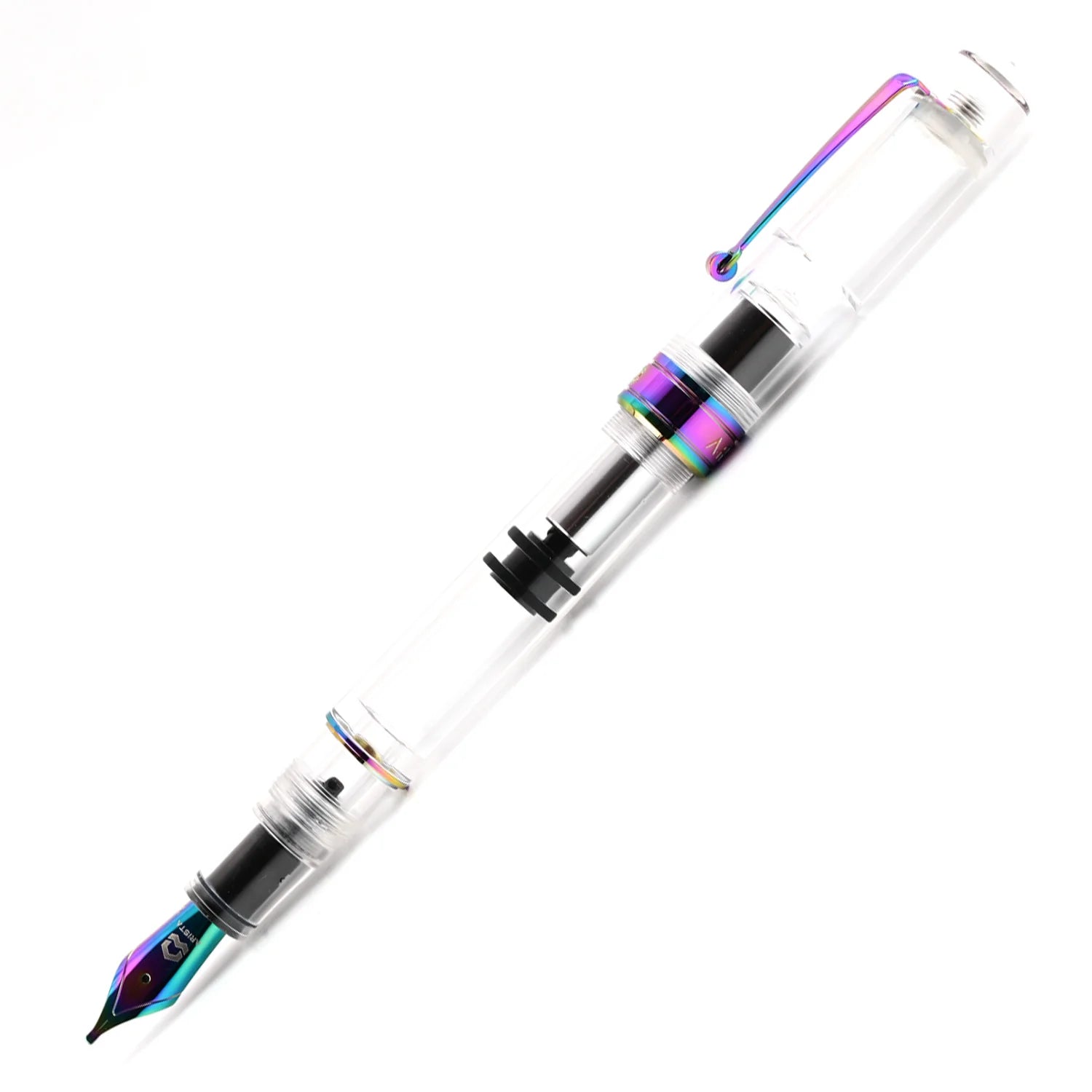 Arista | One | Fountain Pen | - Clear Rainbow
