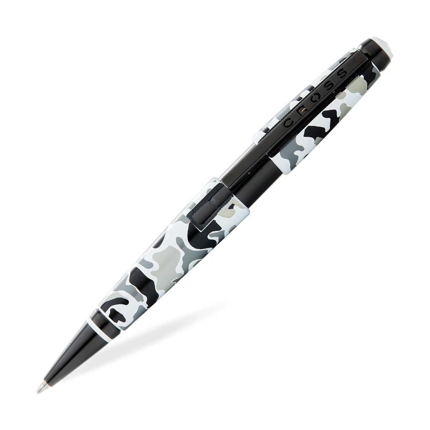 Cross | Edge | Roller Ball Pen | - Black & White Camo PVD