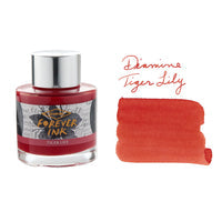 Diamine |Forever |Tiger Lily| - 50ml Bottled Ink