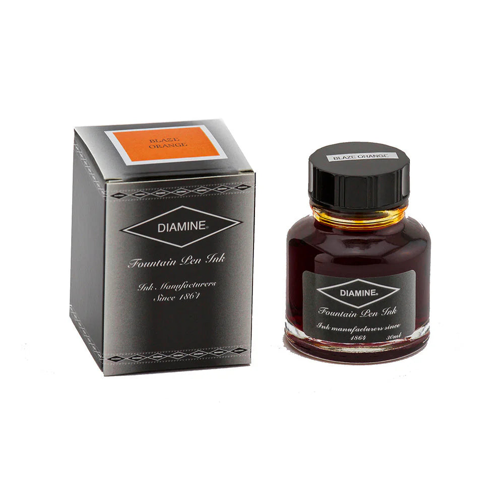 Diamine | Ink Bottle | - Blaze Orange (30ml)