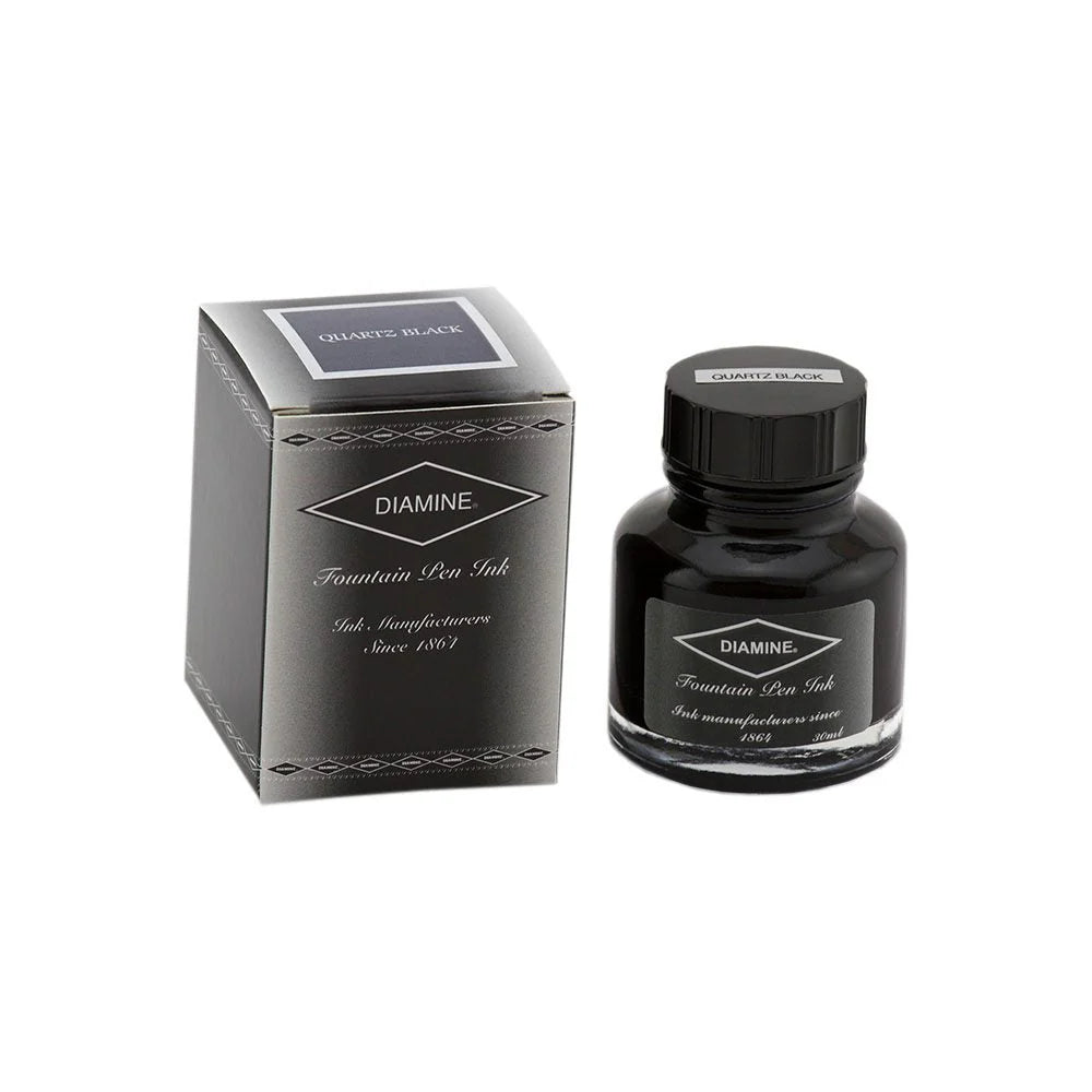 Diamine | Ink Bottle | - Quartz Black (30ml)