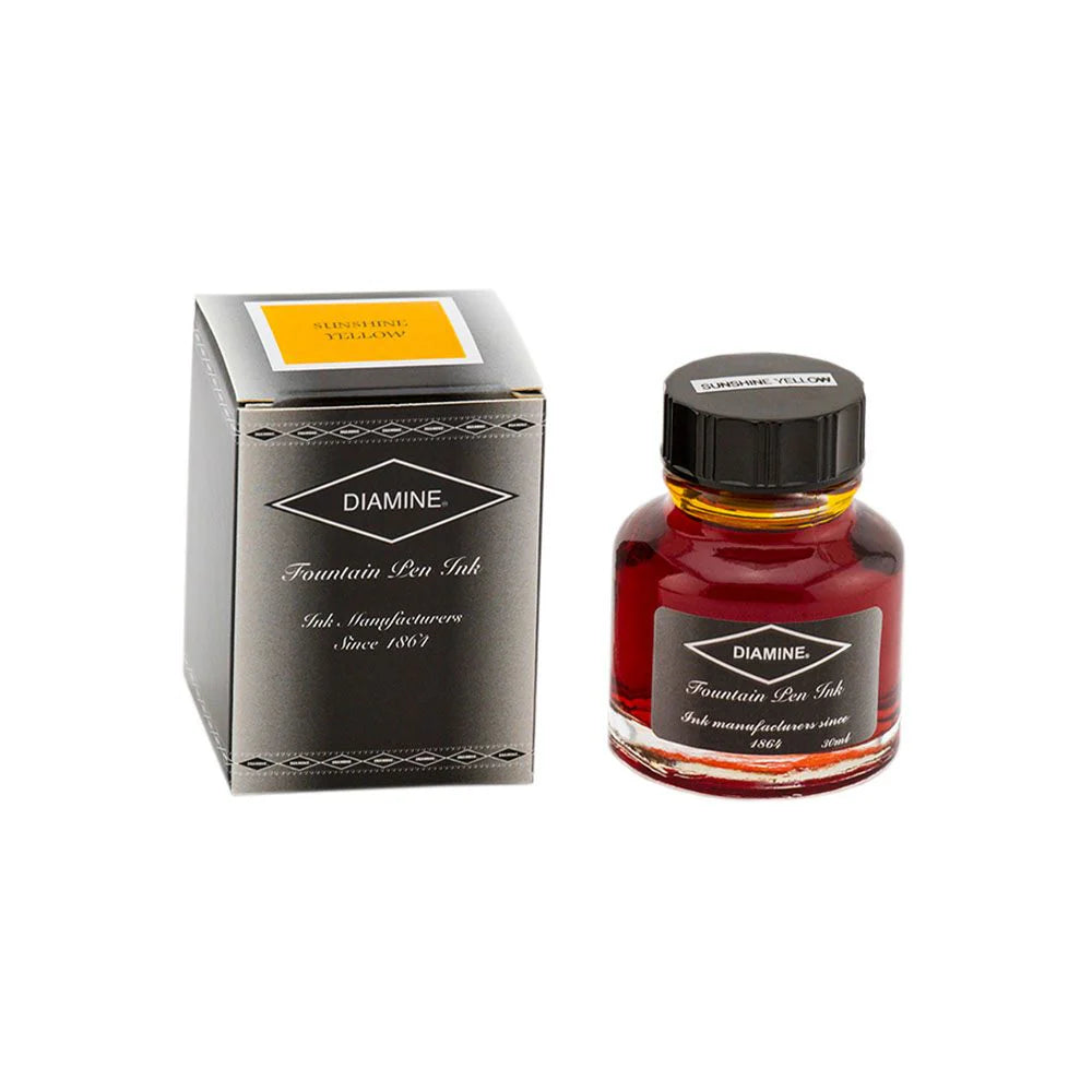 Diamine | Ink Bottle | - Sunshine Yellow (30ml)