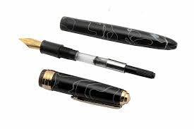 Click | Falcon Premium Acrylic | Fountain Pen | - Black
