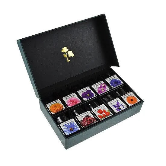 DIAMINE |FLOWERS COLLECTION |10 x 30ml FOUNTAIN PEN INK BOTTLE SET