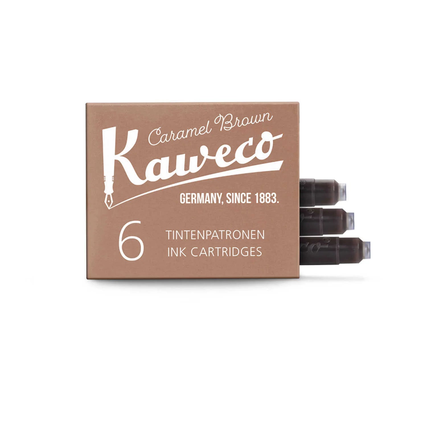 Kaweco | Cartridges | Caramel Brown | Mini (6pcs)