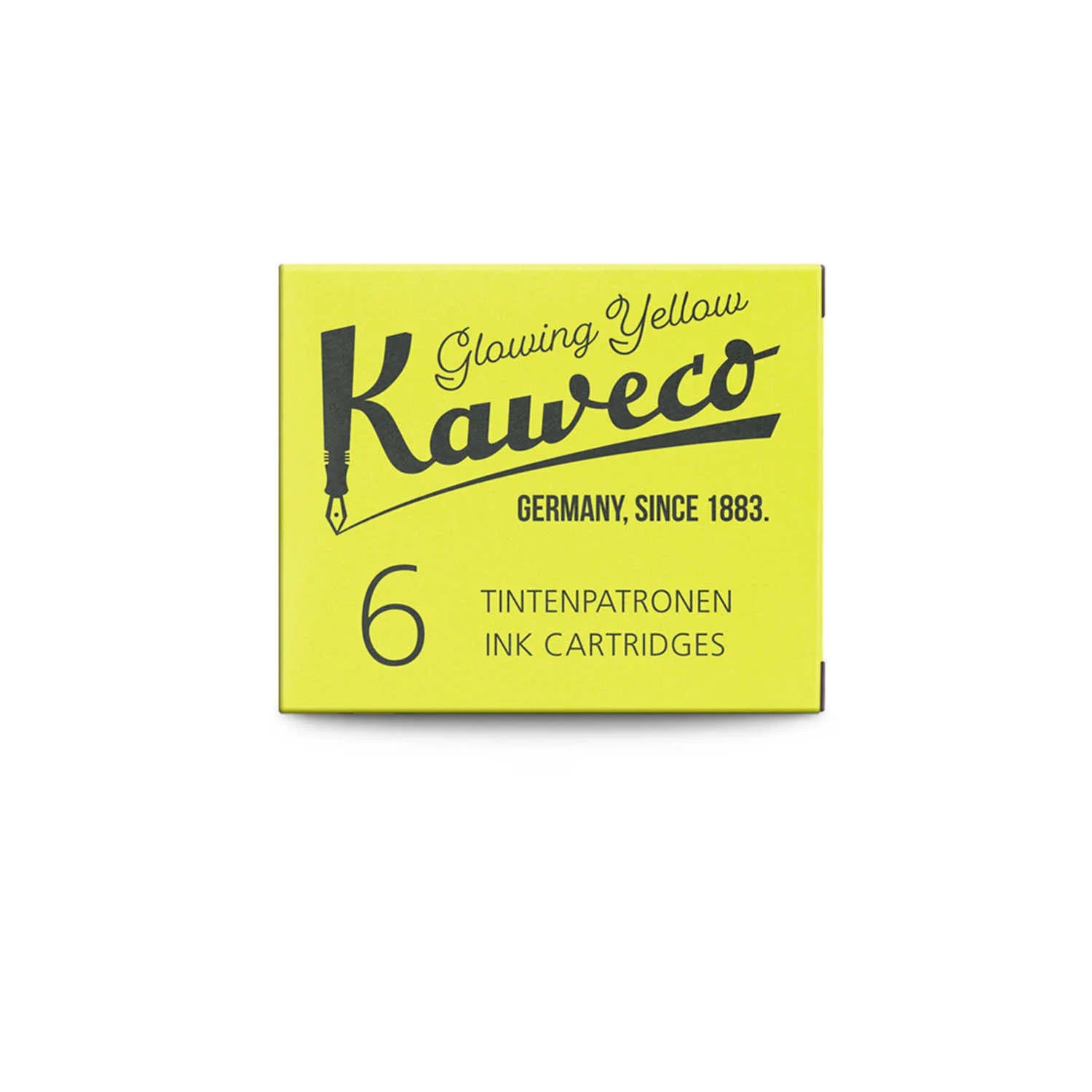 Kaweco | Cartridges | Glowing Yellow | Mini (6pcs)