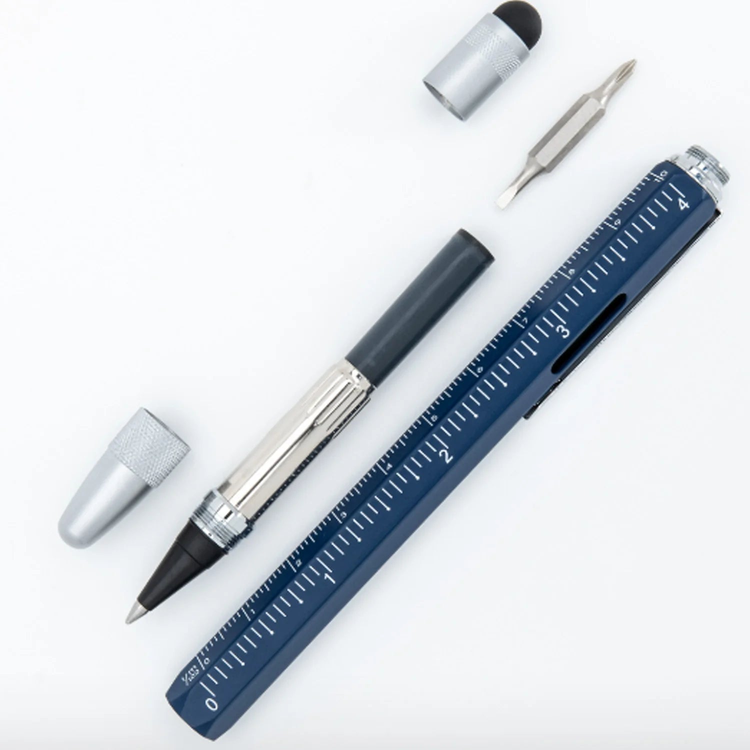 Monteverde | 9 Function Tool | Ink Ball Pen | - Navy Blue CT