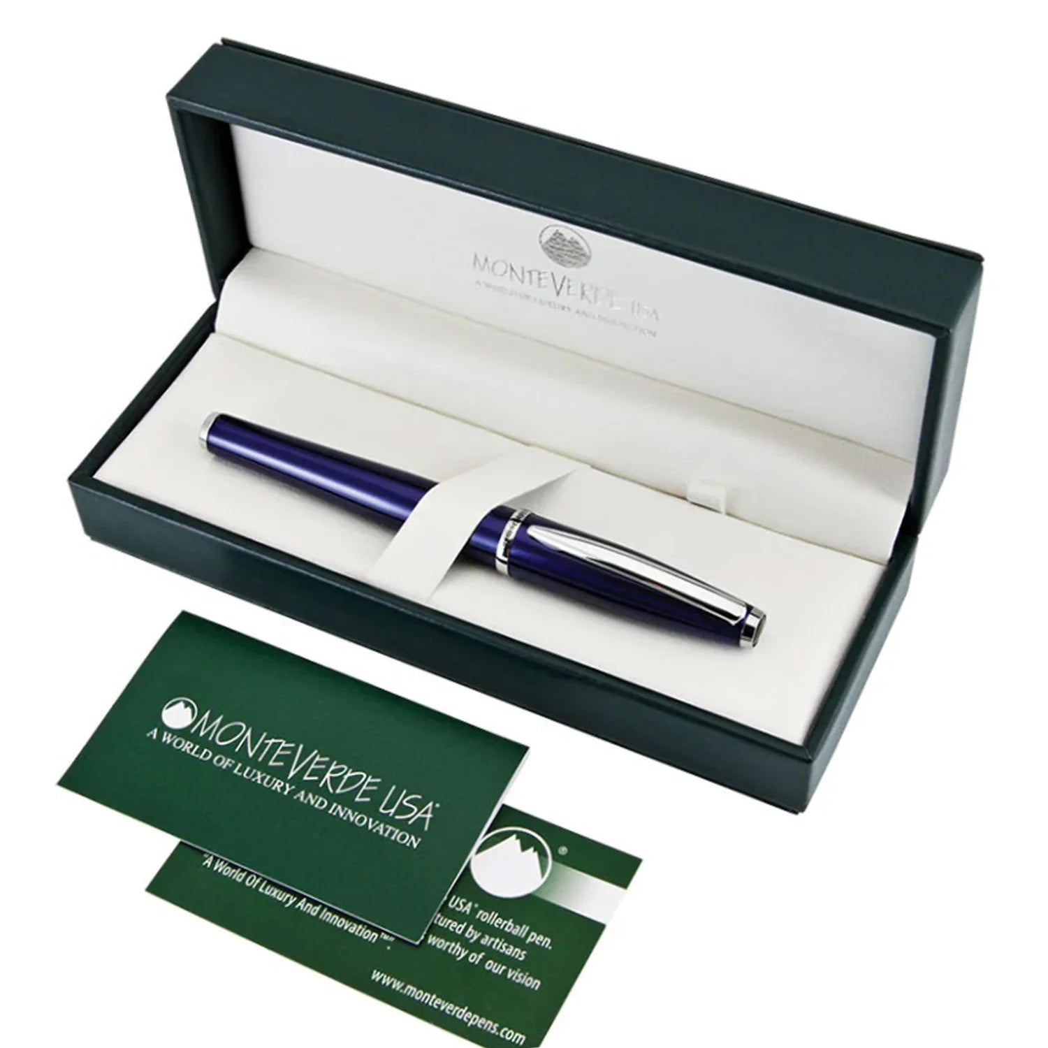 Monteverde | Aldo Domani | Fountain Pen | - Blue CT