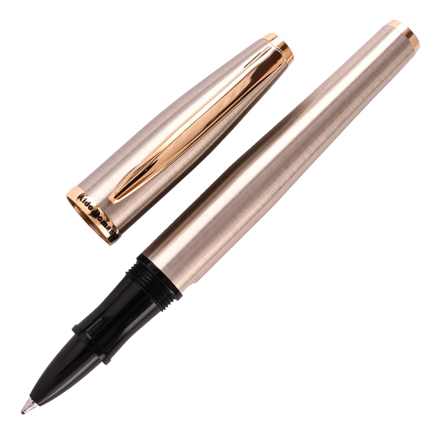 Monteverde | Aldo Domani | Roller Ball Pen | - Brushed Steel GT