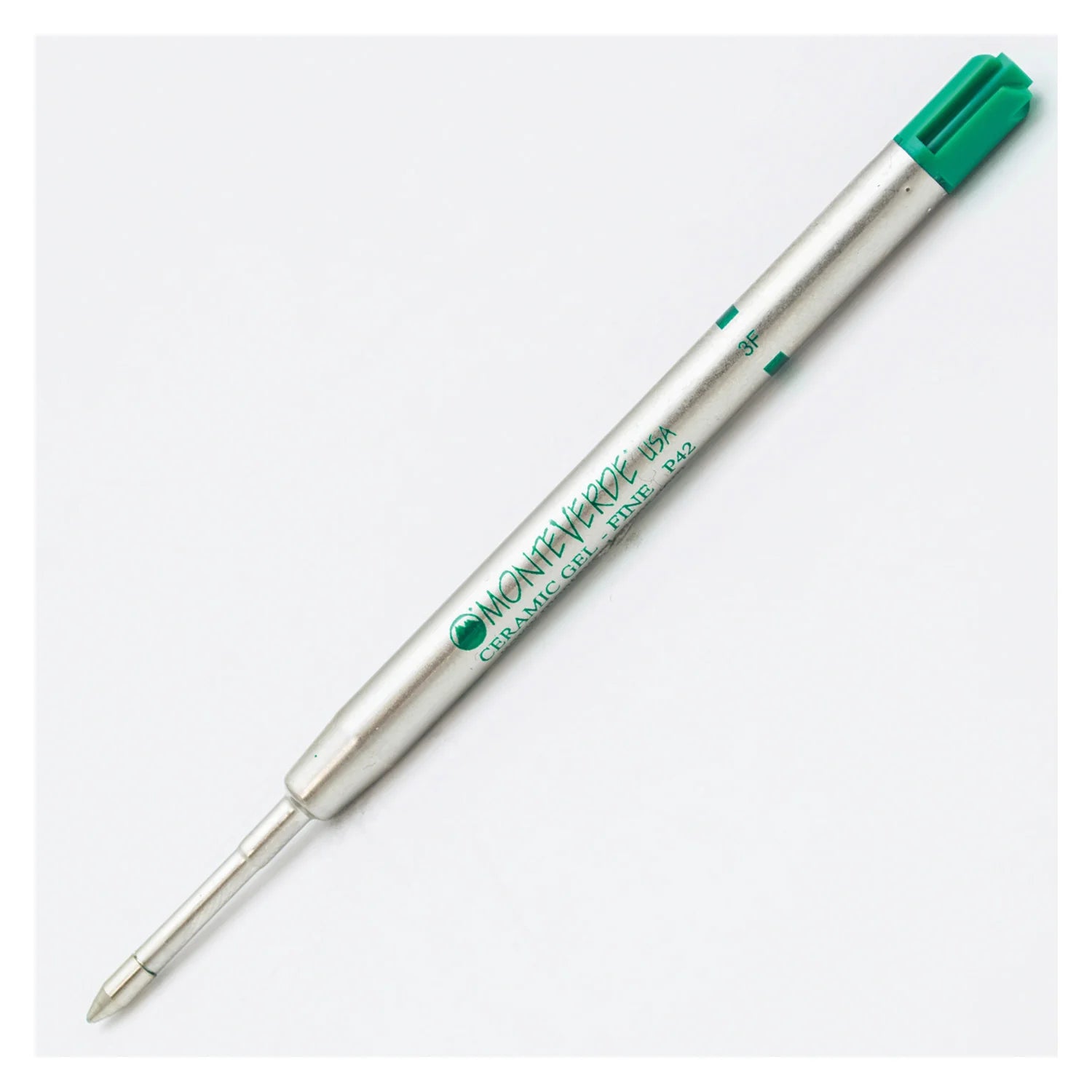 Monteverde | Ceramic Gel Refill | For Parker | - Green (Fine) (Pack Of 2)