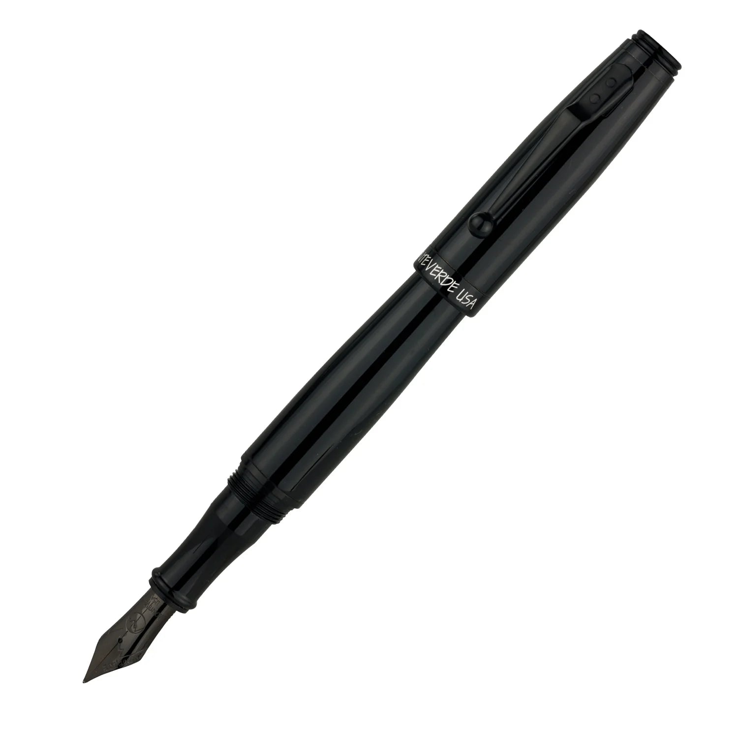 Monteverde | Invincia | Fountain Pen | - Stealth Black BT