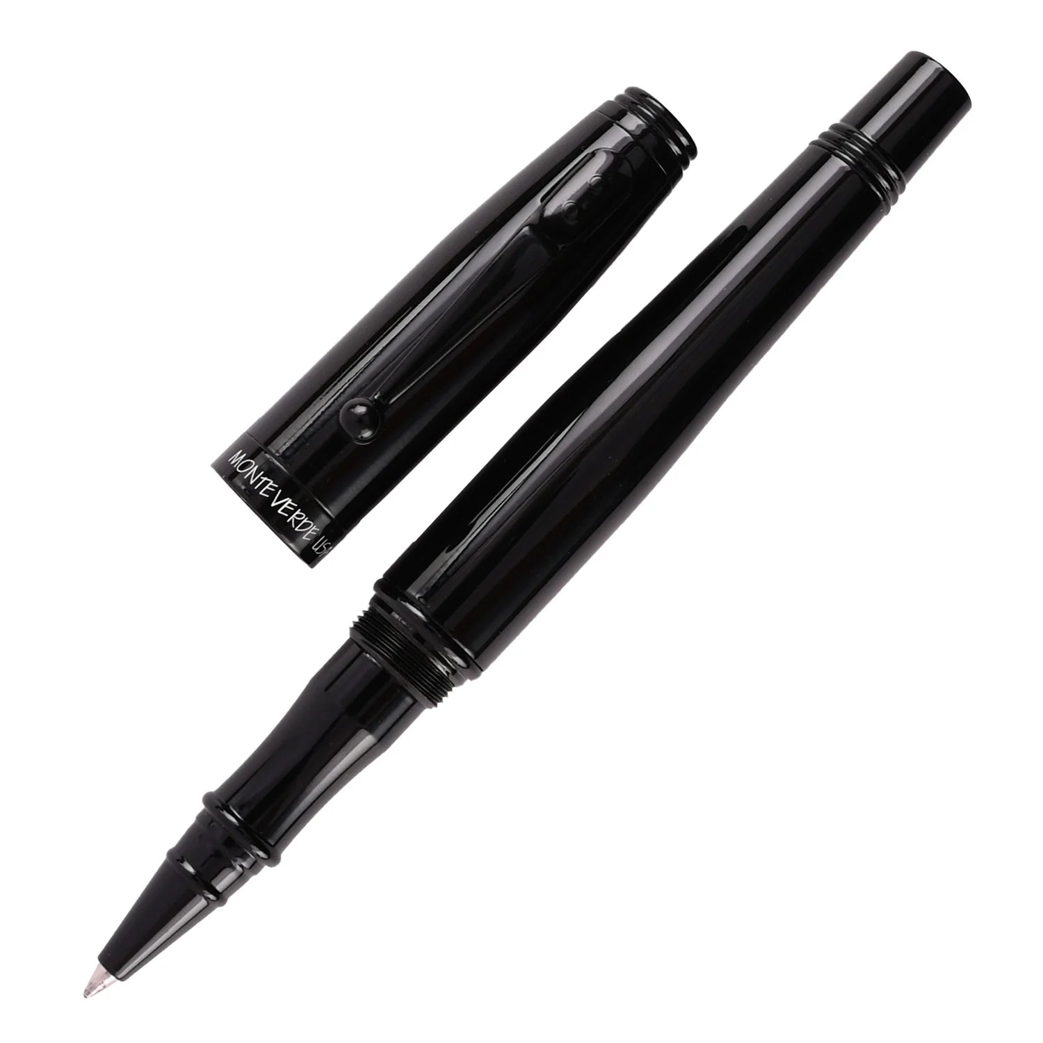 Monteverde | Invincia | Roller Ball Pen | - Stealth Black BT
