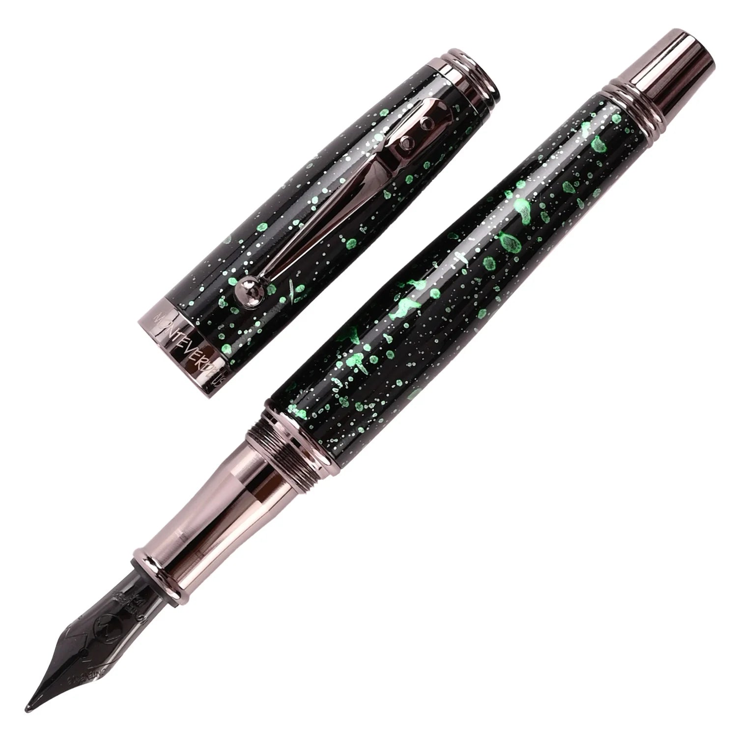 Monteverde | Invincia Vega | Fountain Pen | - Starlight Green