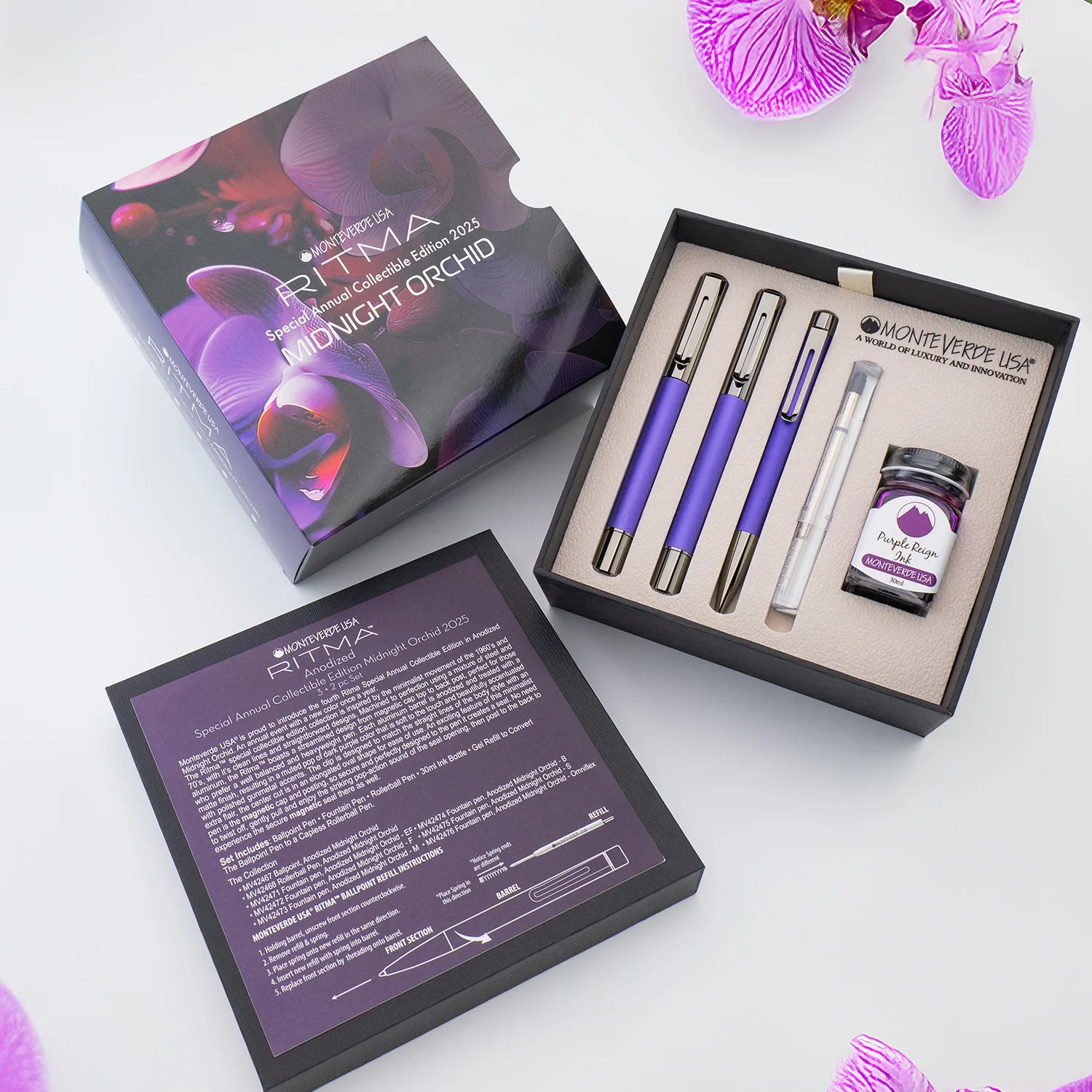 Moteverde | Ritma | Gift Set Of 5 | - Midnight Orchid (Special Edition)
