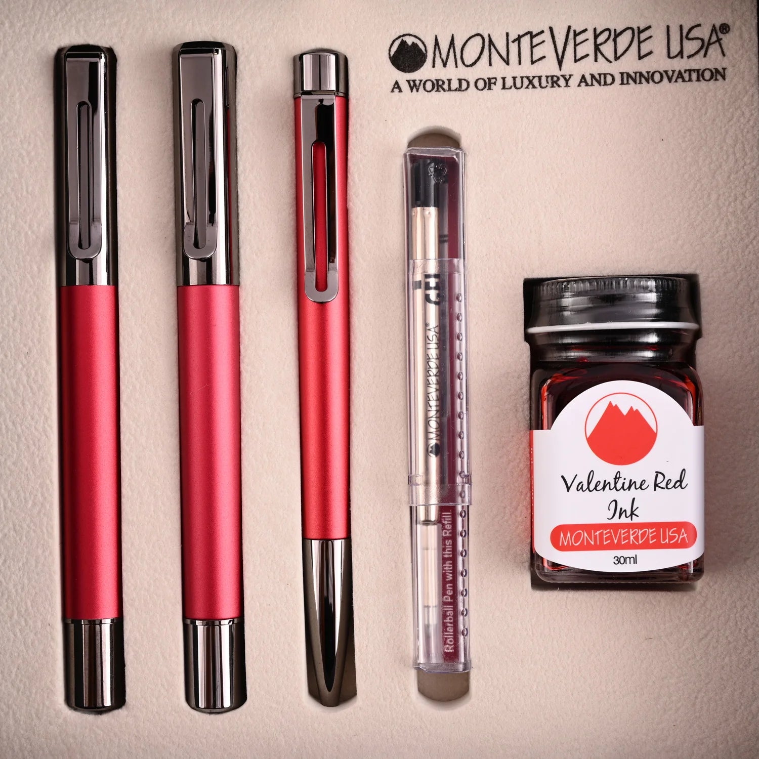 Moteverde | Ritma | Gift Set Of 5 | - Red (Special Edition)