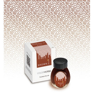 Colorverse | Office Series | Fountain Pen Ink | Brown | 30ml - penpencilink