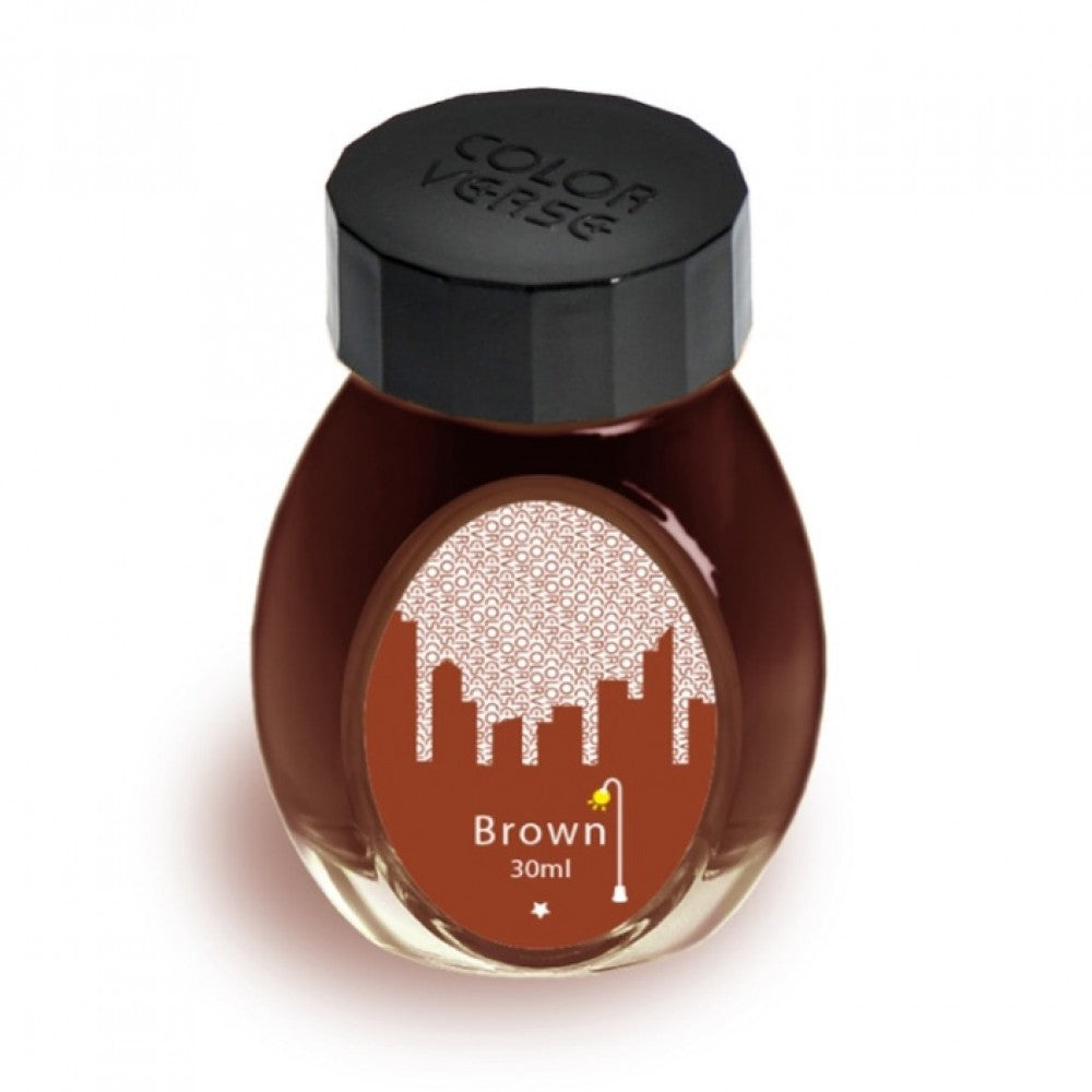 Colorverse | Office Series | Fountain Pen Ink | Brown | 30ml - penpencilink