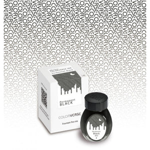 Colorverse | Office Series | Permanent Black | Fountain Pen Waterproof Ink | 30ml - penpencilink