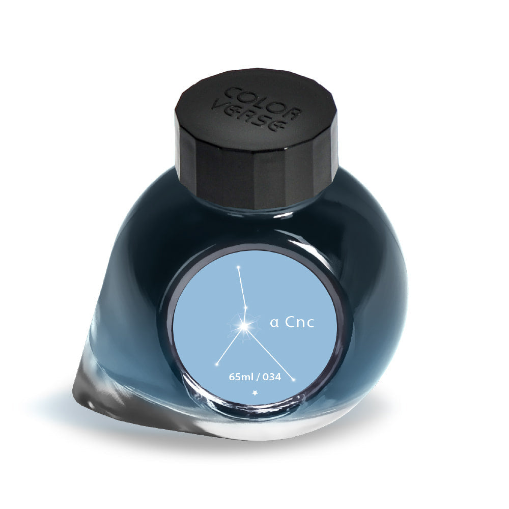 Colorverse | Blue | Fountain Pen Ink Bottled | Project Ink | α  Cnc- 65ml