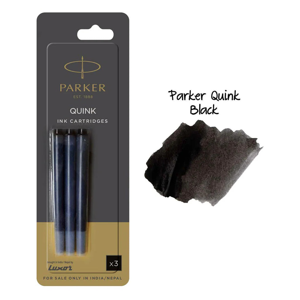 Parker Quink Ink Cartridges Black pieces - Main Image