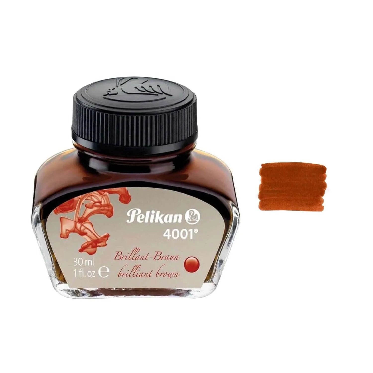 Pelikan | 4001 | Ink Bottle | - Brilliant Brown (30ml)