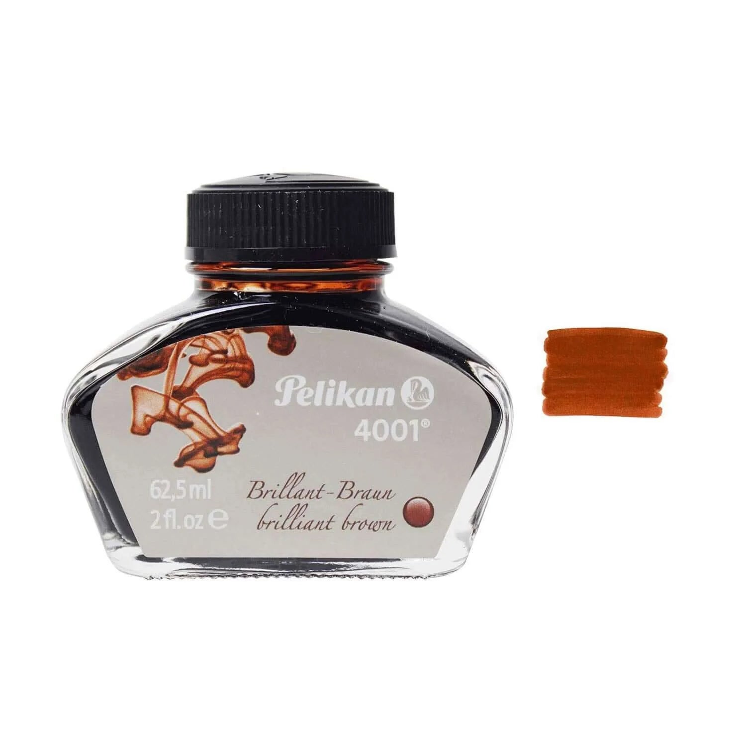 Pelikan | 4001 | Ink Bottle | - Brilliant Brown (62.5ml)