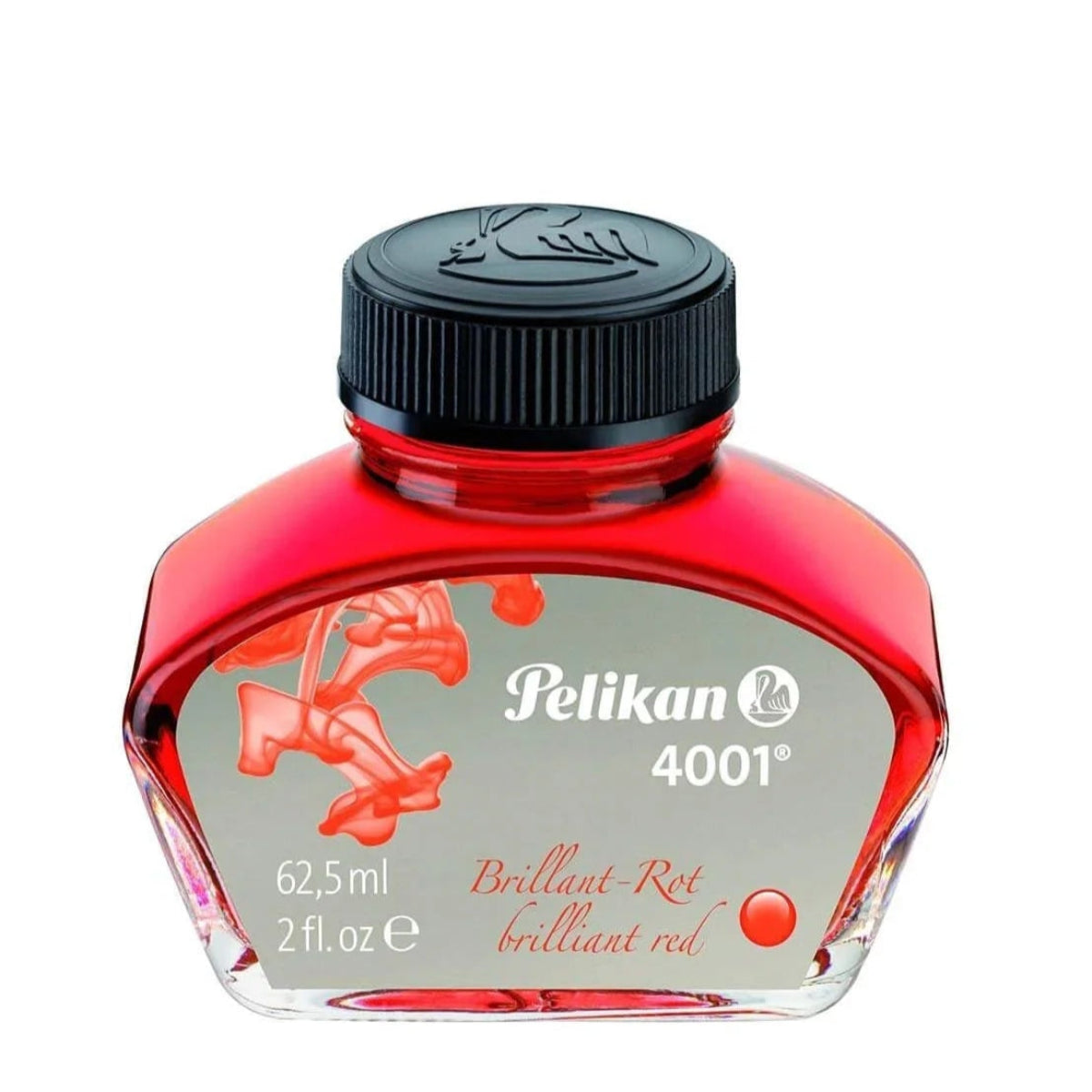 Pelikan | 4001 | Ink Bottle | - Brilliant Red (62.5ml)