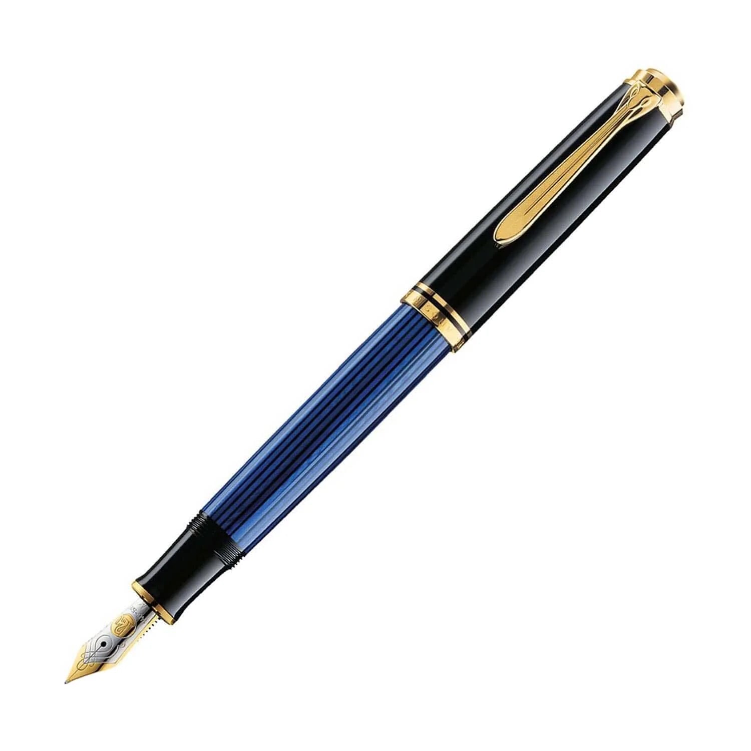 Pelikan | Souverän M600 | Fountain Pen | - Black/Blue
