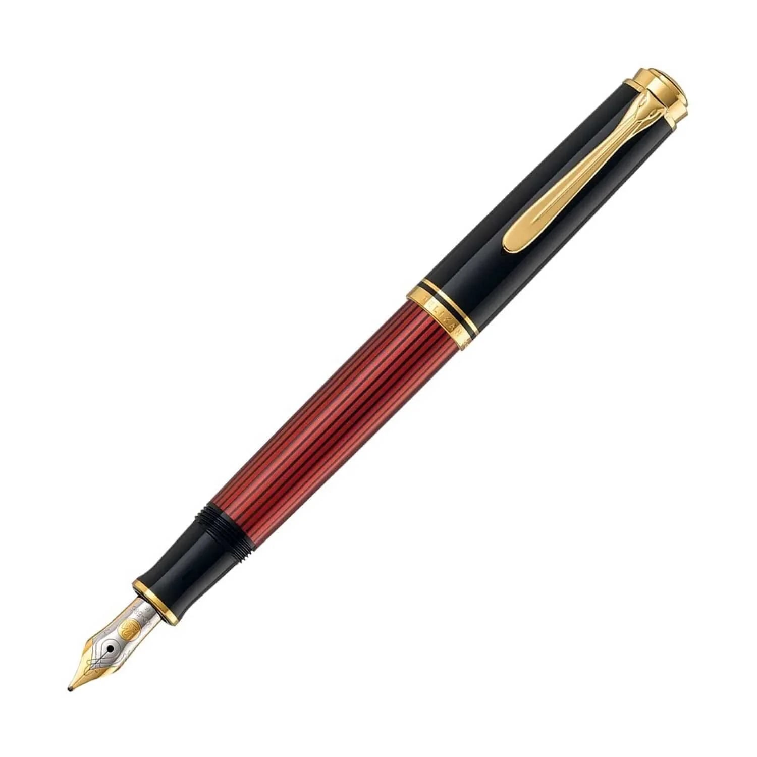 Pelikan | Souverän M600 | Fountain Pen | - Black/Red