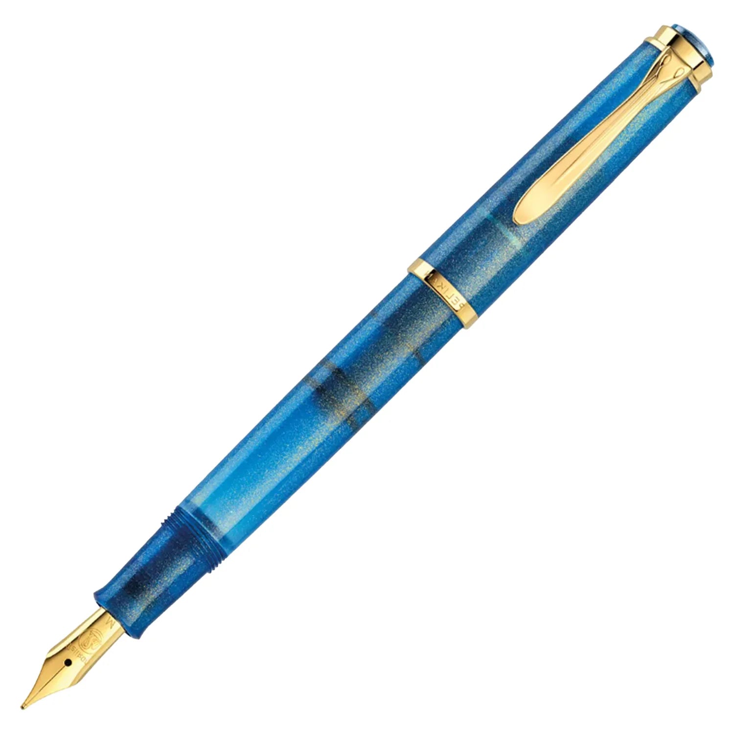 Pelikan | M200 | Golden Lapis | Fountain Pen (Special Edition)