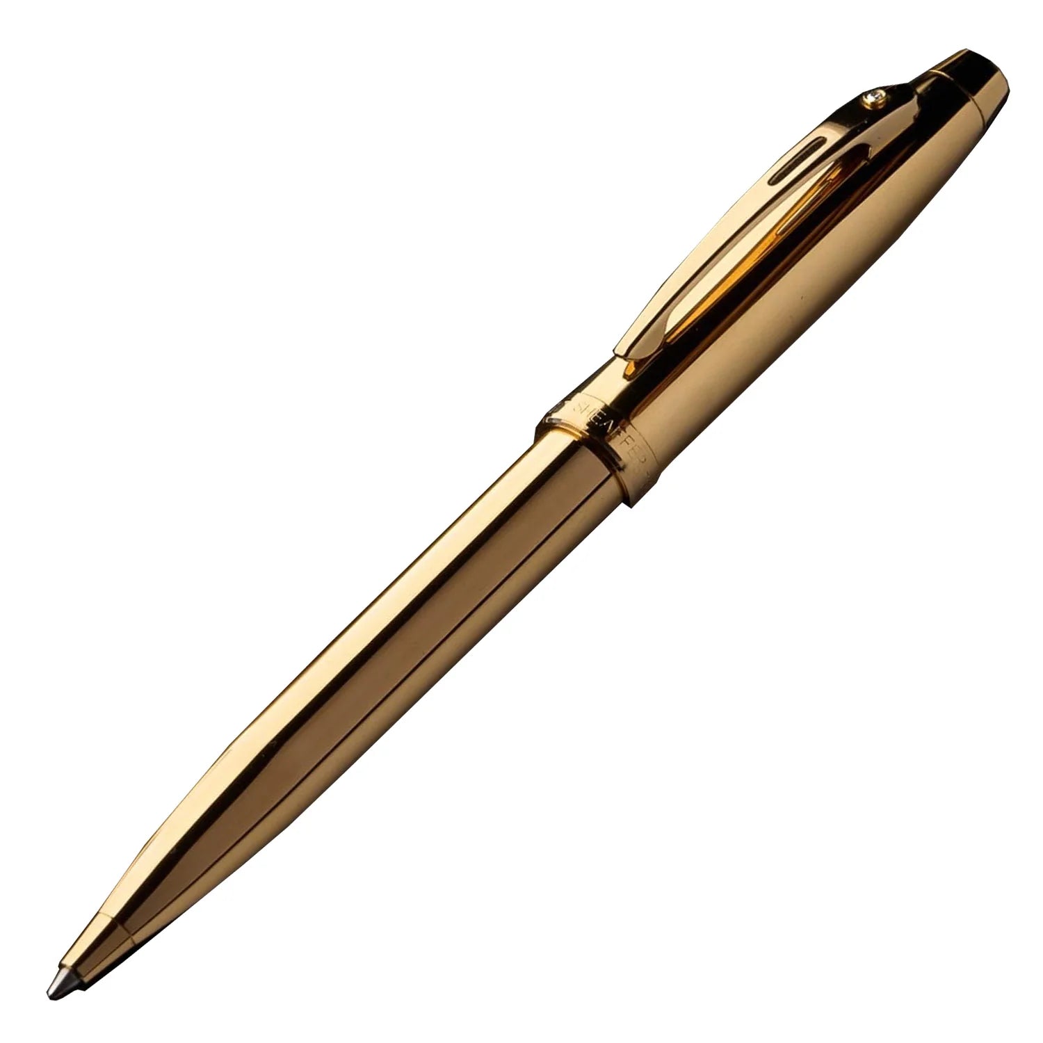 Sheaffer | 100 | PVD Gold (Diamond Embellishments) | Ball Pen