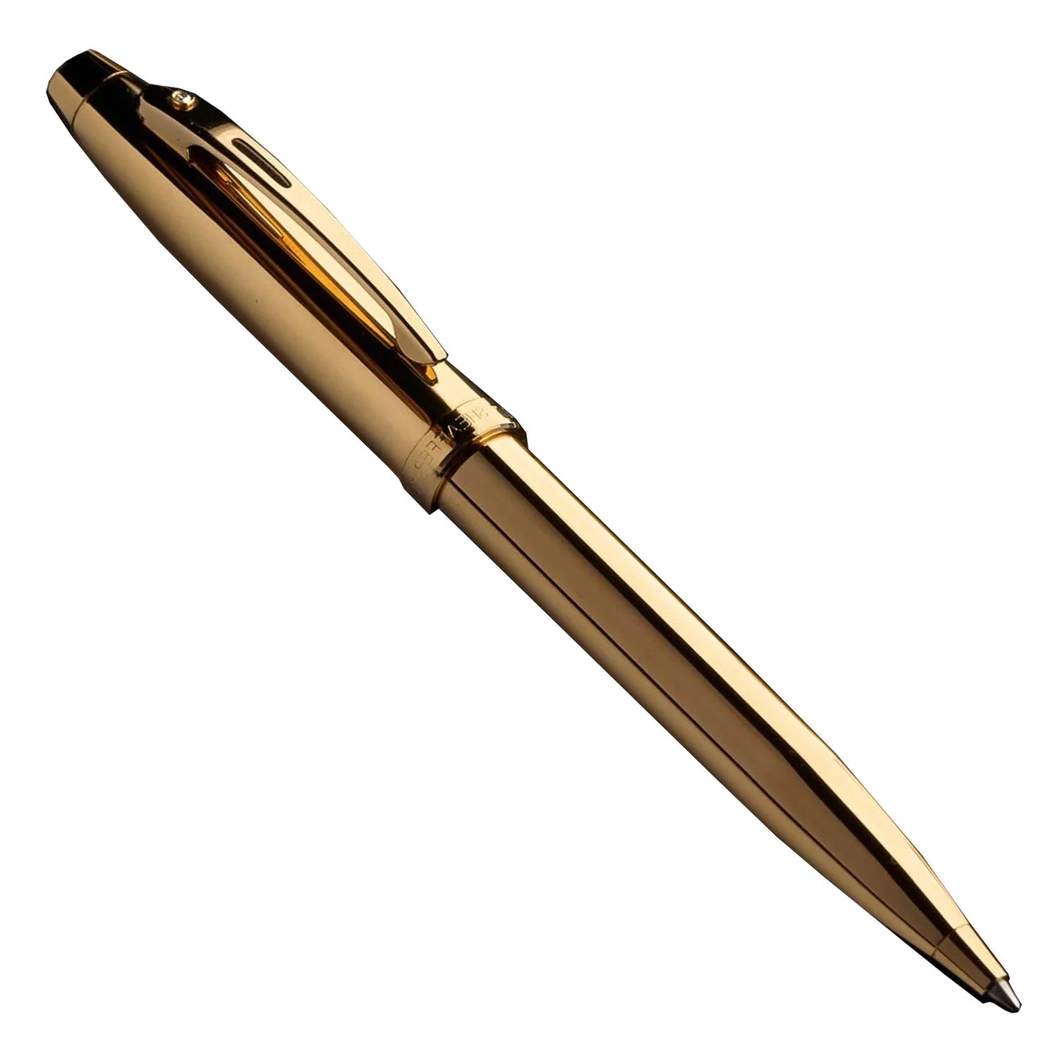 Sheaffer | 100 | PVD Gold (Diamond Embellishments) | Ball Pen