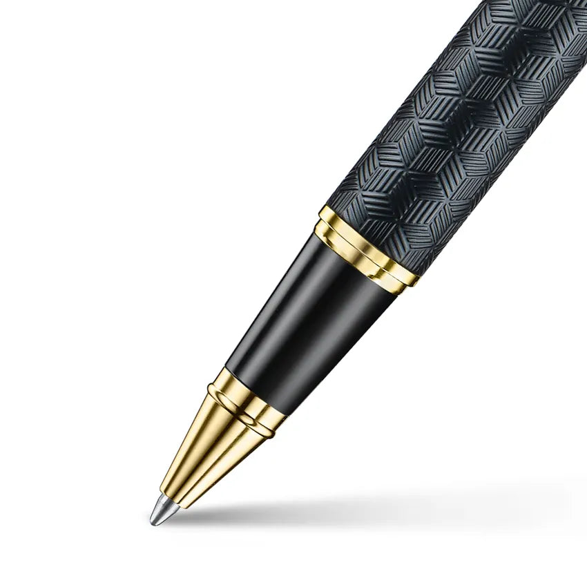 Sheaffer | 300 | 9347 | Roller Ball Pen | - Engraved Black With Chrome Cap GT