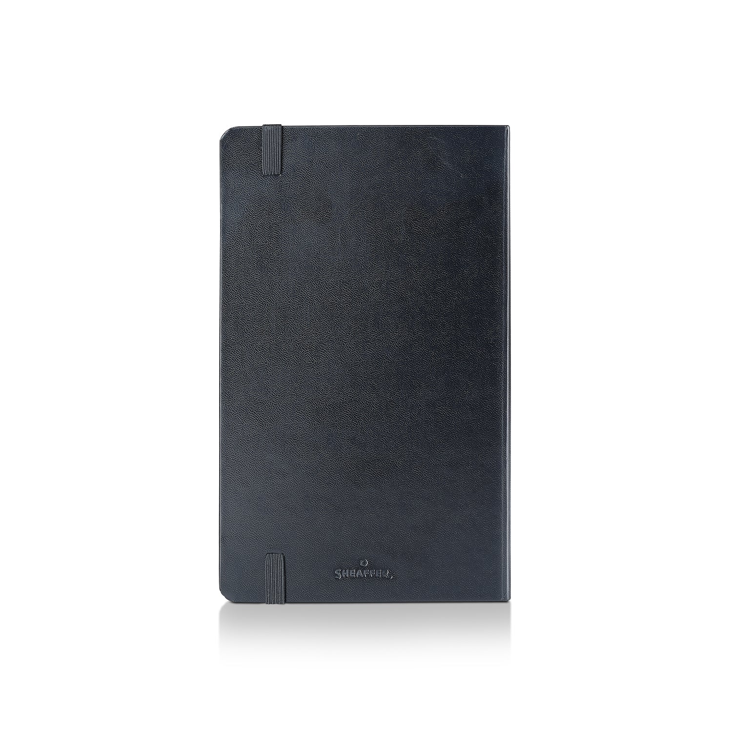 Sheaffer | Medium Notebook | 90 GSM | With Eco-Friendly Cover | Black (Ruled)