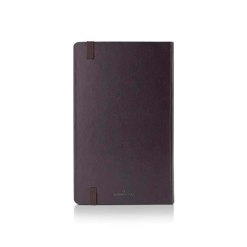 Sheaffer | Medium Notebook | 90 GSM | With Eco-Friendly Cover | Brown (Ruled)