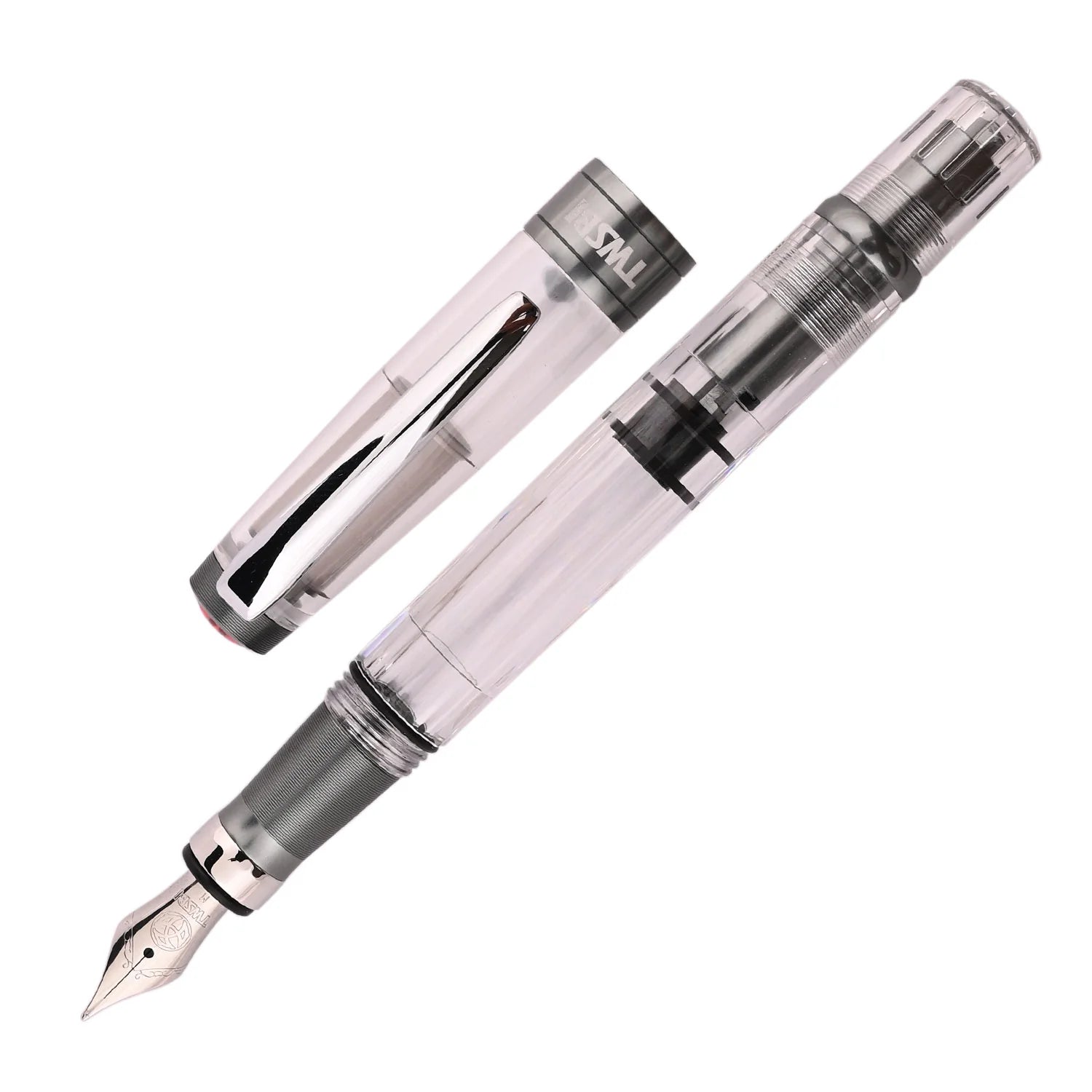 Twsbi | Diamond 580 ALR | Fountain Pen | - Nickel Gray