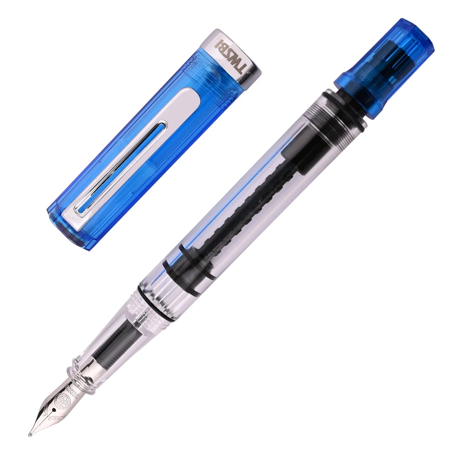 Twsbi | Eco | Fountain Pen | - Transparent Blue