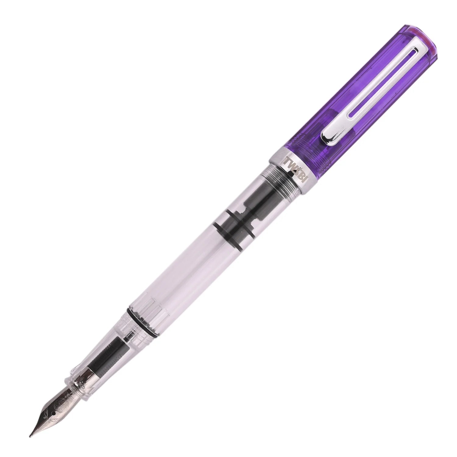 Twsbi | Eco | Fountain Pen | - Transparent Purple