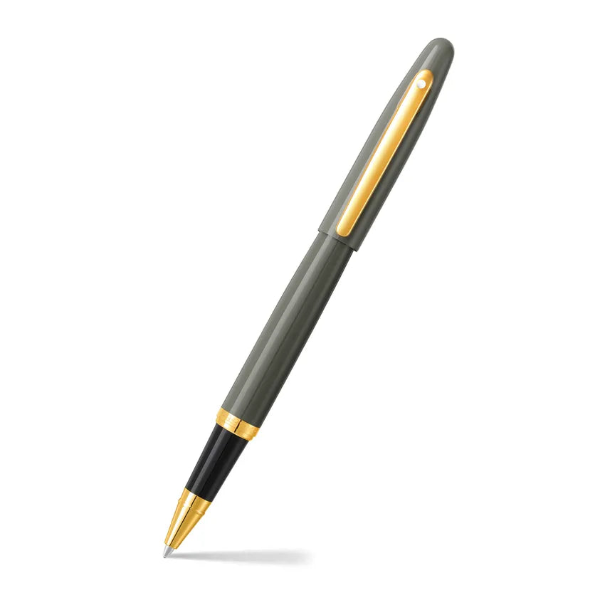 Sheaffer | VFM | 9427 | Light Grey | Gold Trim | Roller Ball Pen