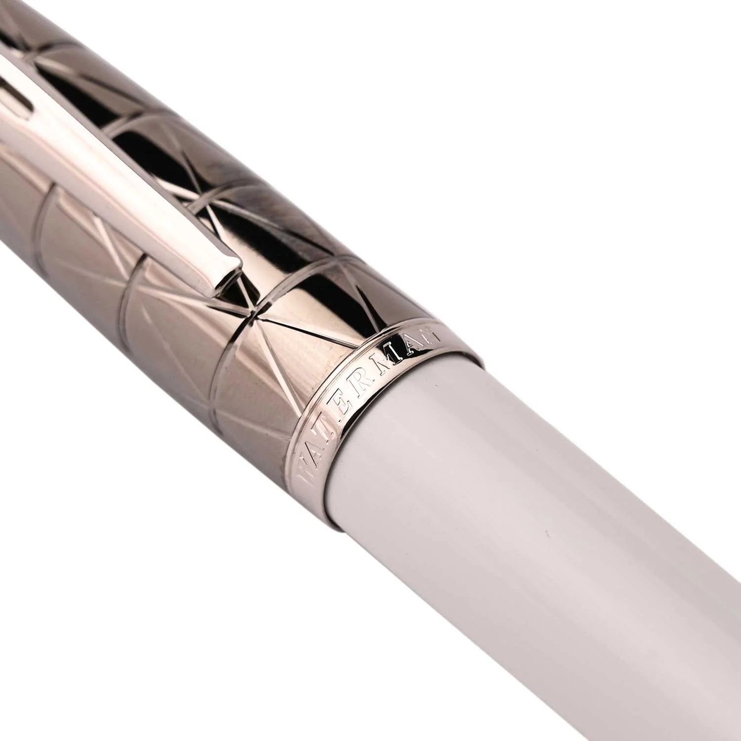 Waterman | Carene | Ball Pen | - Contemporary White & Gunmetal