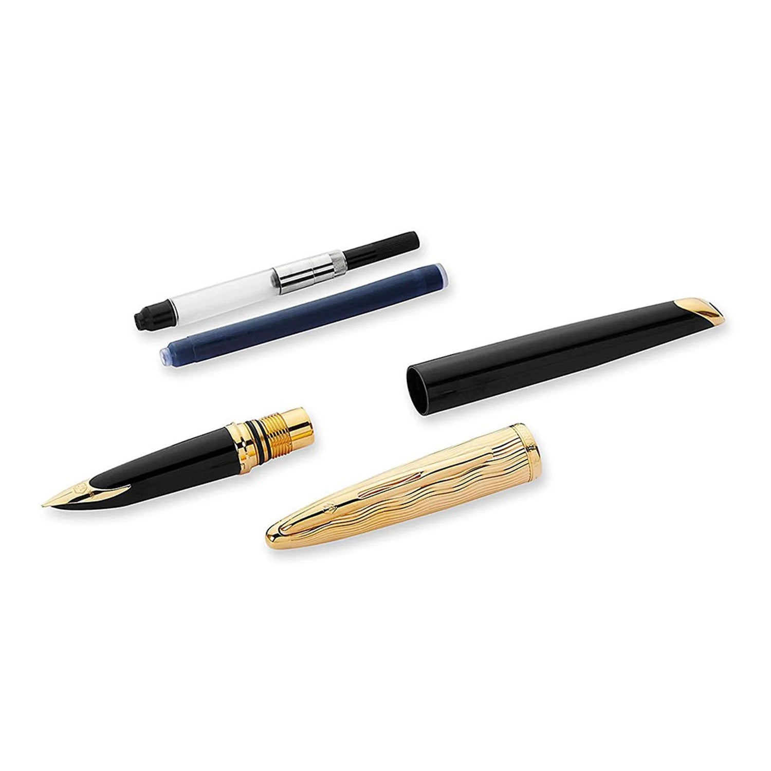 Waterman | Carene | Fountain Pen | - Essential Black & Gold