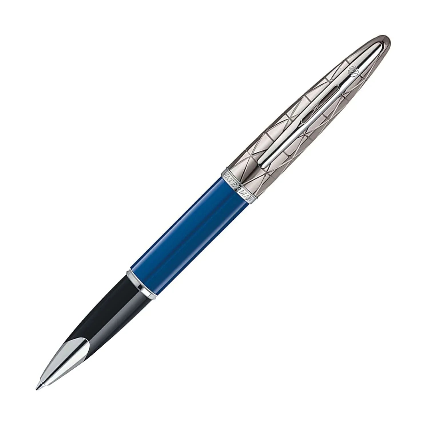 Waterman | Carene | Roller Ball Pen | - Contemporary Blue & Gunmetal